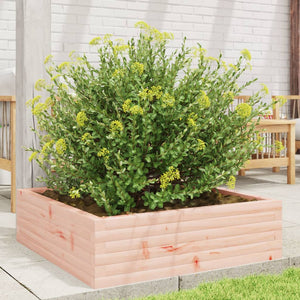 vidaXL Garden Planter 80x80x23 cm Solid Wood Douglas