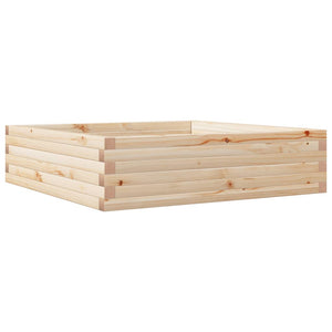 vidaXL Garden Planter 90x90x23 cm Solid Wood Pine