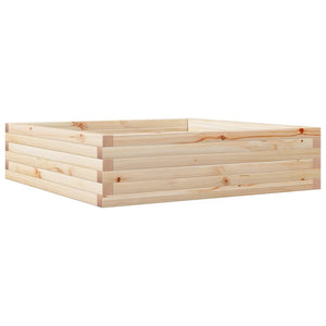 vidaXL Garden Planter 90x90x23 cm Solid Wood Pine