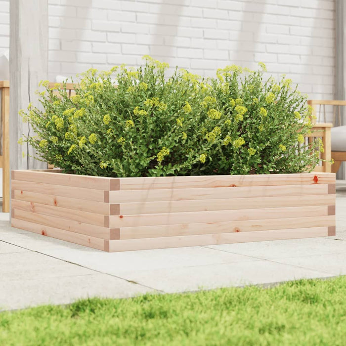 vidaXL Garden Planter 90x90x23 cm Solid Wood Pine