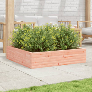 vidaXL Garden Planter 100x100x23 cm Solid Wood Douglas