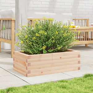 vidaXL Garden Planter 70x40x23 cm Solid Wood Pine