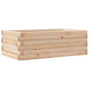 vidaXL Garden Planter 70x40x23 cm Solid Wood Pine