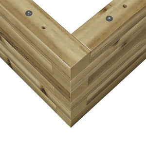 vidaXL Garden Planter 70x40x23 cm Impregnated Wood Pine