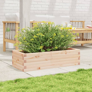 vidaXL Garden Planter 90x40x23 cm Solid Wood Pine