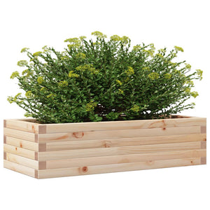 vidaXL Garden Planter 90x40x23 cm Solid Wood Pine