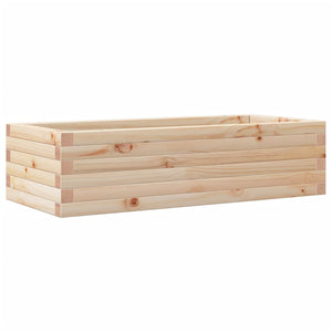 vidaXL Garden Planter 90x40x23 cm Solid Wood Pine