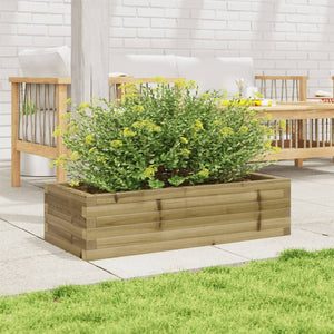 vidaXL Garden Planter 90x40x23 cm Impregnated Wood Pine