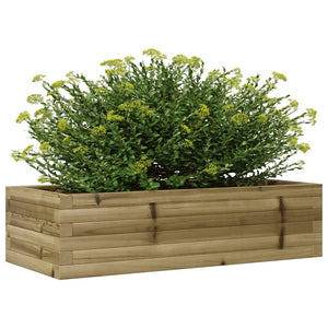 vidaXL Garden Planter 90x40x23 cm Impregnated Wood Pine