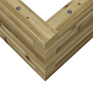 vidaXL Garden Planter 90x40x23 cm Impregnated Wood Pine