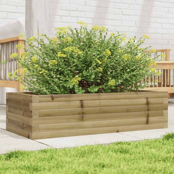 vidaXL Garden Planter 90x40x23 cm Impregnated Wood Pine