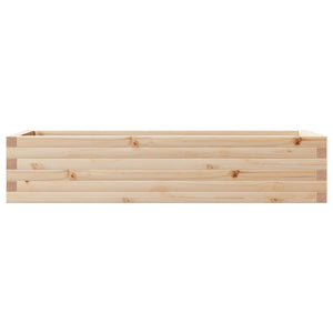 vidaXL Garden Planter 110x40x23 cm Solid Wood Pine