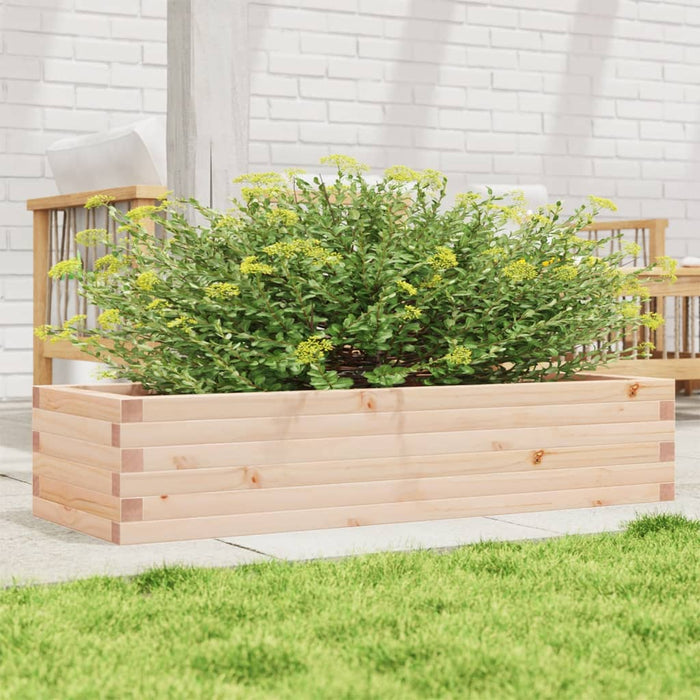 vidaXL Garden Planter 110x40x23 cm Solid Wood Pine