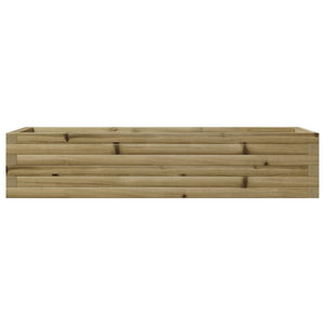 vidaXL Garden Planter 110x40x23 cm Impregnated Wood Pine