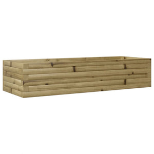 vidaXL Garden Planter 110x40x23 cm Impregnated Wood Pine