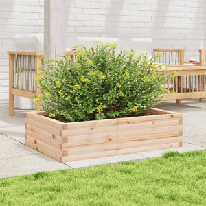 vidaXL Garden Planter 90x60x23 cm Solid Wood Pine