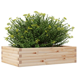 vidaXL Garden Planter 90x60x23 cm Solid Wood Pine