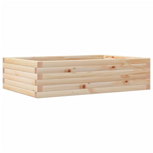 vidaXL Garden Planter 90x60x23 cm Solid Wood Pine