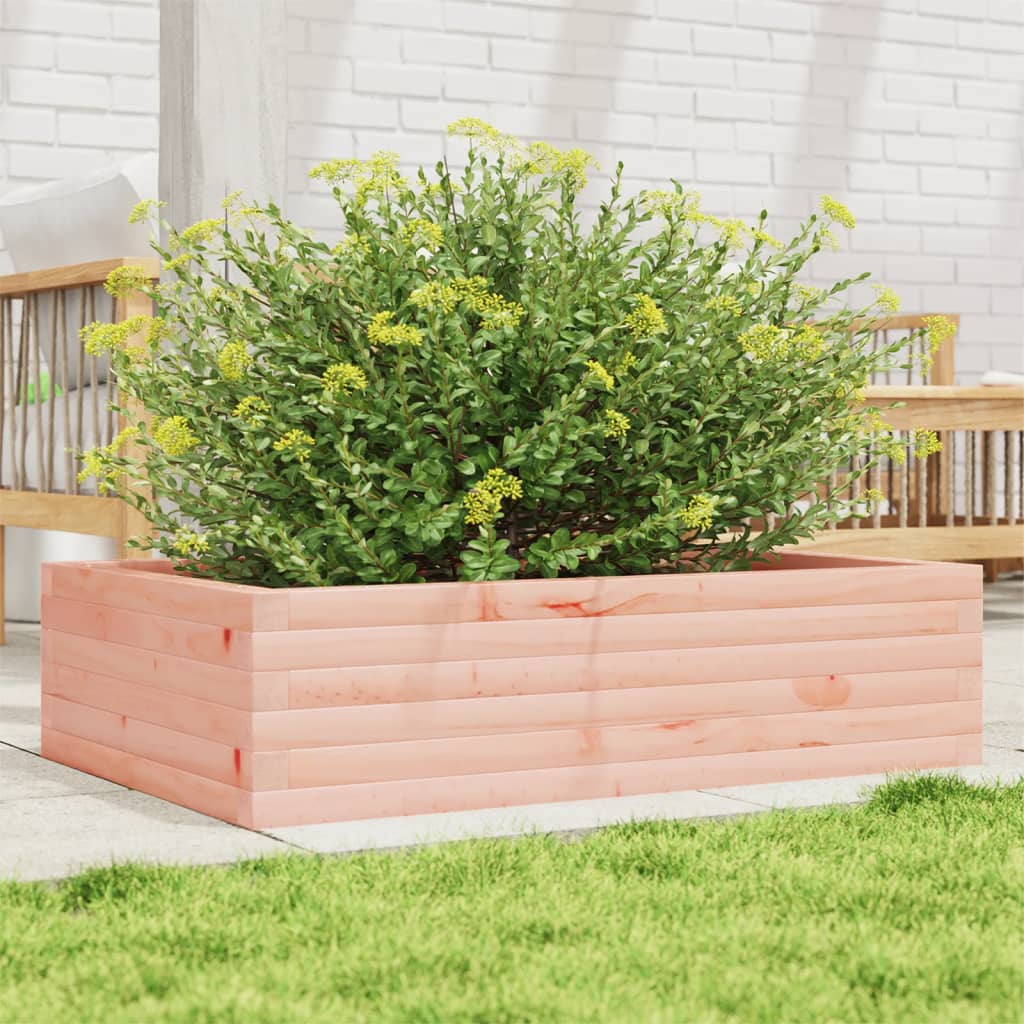 vidaXL Garden Planter 90x60x23 cm Solid Wood Douglas