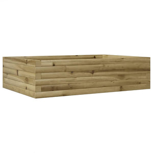 vidaXL Garden Planter 90x60x23 cm Impregnated Wood Pine