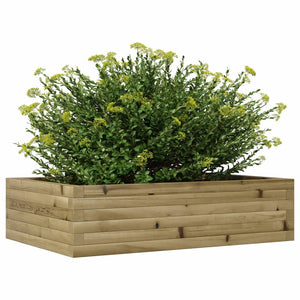 vidaXL Garden Planter 90x60x23 cm Impregnated Wood Pine