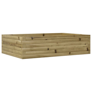 vidaXL Garden Planter 90x60x23 cm Impregnated Wood Pine