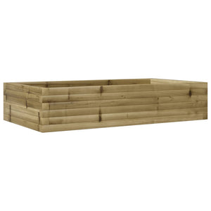 vidaXL Garden Planter 110x60x23 cm Impregnated Wood Pine