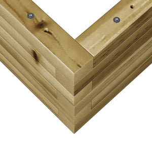 vidaXL Garden Planter 110x60x23 cm Impregnated Wood Pine