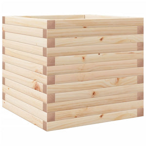 vidaXL Garden Planter 50x50x45.5 cm Solid Wood Pine