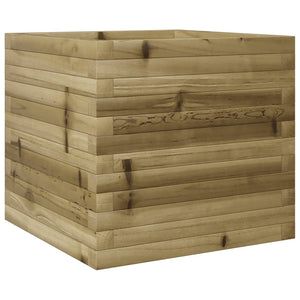 vidaXL Garden Planter 50x50x45.5 cm Impregnated Wood Pine