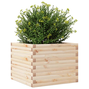 vidaXL Garden Planter 60x60x45.5 cm Solid Wood Pine