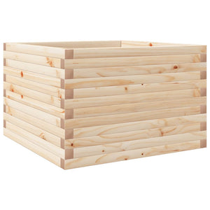 vidaXL Garden Planter 70x70x45.5 cm Solid Wood Pine