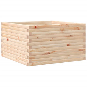 vidaXL Garden Planter 80x80x45.5 cm Solid Wood Pine