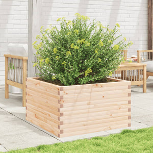 vidaXL Garden Planter 80x80x45.5 cm Solid Wood Pine