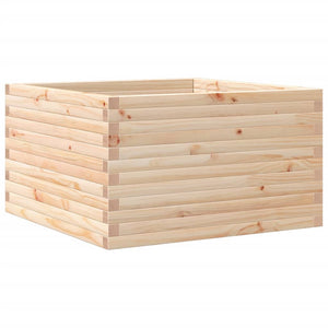 vidaXL Garden Planter 80x80x45.5 cm Solid Wood Pine