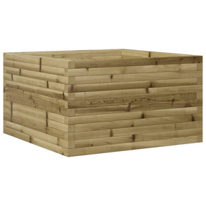 vidaXL Garden Planter 80x80x45.5 cm Impregnated Wood Pine