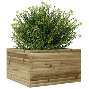 vidaXL Garden Planter 80x80x45.5 cm Impregnated Wood Pine