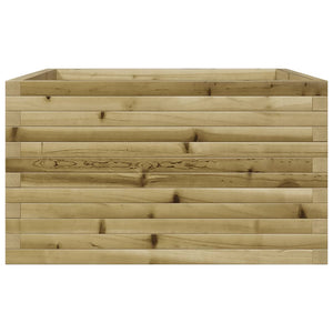 vidaXL Garden Planter 80x80x45.5 cm Impregnated Wood Pine