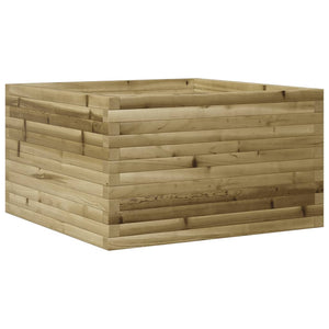 vidaXL Garden Planter 80x80x45.5 cm Impregnated Wood Pine