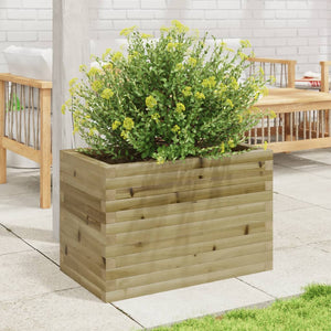 vidaXL Garden Planter 70x40x45.5 cm Impregnated Wood Pine