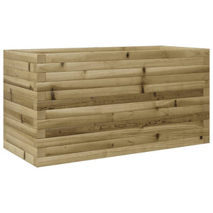 vidaXL Garden Planter 90x40x45.5 cm Impregnated Wood Pine