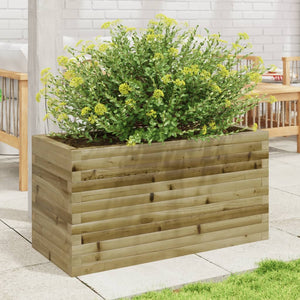 vidaXL Garden Planter 90x40x45.5 cm Impregnated Wood Pine