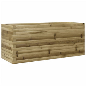 vidaXL Garden Planter 110x40x45.5 cm Impregnated Wood Pine