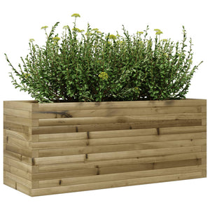 vidaXL Garden Planter 110x40x45.5 cm Impregnated Wood Pine