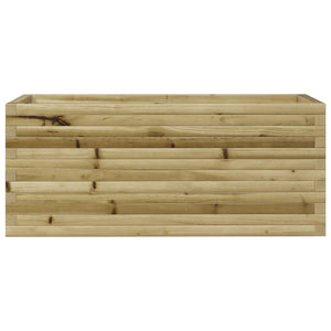 vidaXL Garden Planter 110x40x45.5 cm Impregnated Wood Pine