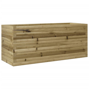 vidaXL Garden Planter 110x40x45.5 cm Impregnated Wood Pine