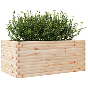 vidaXL Garden Planter 110x60x45.5 cm Solid Wood Pine