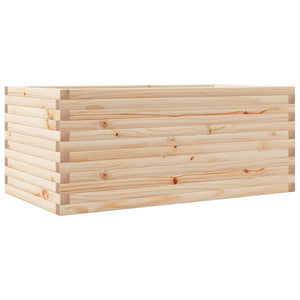 vidaXL Garden Planter 110x60x45.5 cm Solid Wood Pine