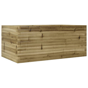 vidaXL Garden Planter 110x60x45.5 cm Impregnated Wood Pine