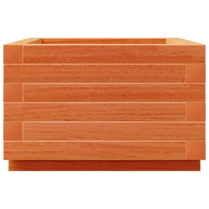 vidaXL Garden Planter Wax Brown 40x40x26.5 cm Solid Wood Pine